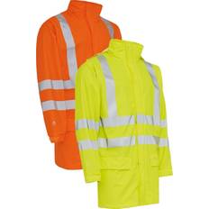 Elka Dry Zone Visible Regnjakke 2xl,orange