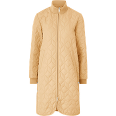 Ilse Jacobsen Frakker Ilse Jacobsen ART06 Quilted Coat, Beige
