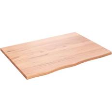 vidaXL Light Brown 80 x 60 x 2 cm Wall Shelf 80cm
