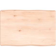 vidaXL 60x40x6 ubehandlet massivt Bordplade