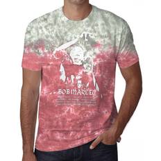 Bob Marley Exodus Playlist Dye Wash Fashion T Shirt