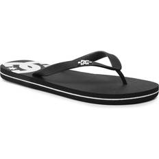 DC Shoes Spray Badelatschen - Black/Black/White