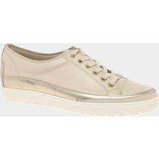 Caprice womens comfort plimsolls trainers natural