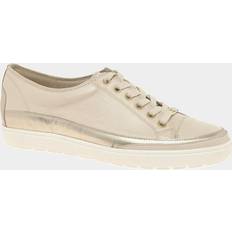 womens comfort plimsolls trainers natural