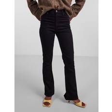 Y.A.S Women Jeans Y.A.S Vinnie High Waisted Flares Jeans - Black