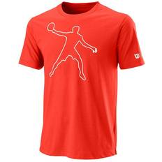 Bekleidung Wilson Bela Tech II Camiseta De Manga Corta Hombres Naranja - Male