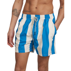 Blåa - Herr Badbyxor Oas Printed Swimshorts Waver