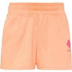 Columbia – Persikofärgade shorts med logga-Pink