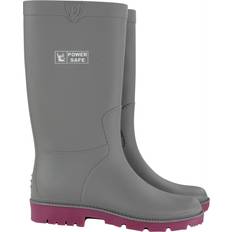 Grau Schneestiefel Power Safe Damen Gartenstiefel grau-pink