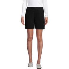 Lands' End Shorts Lands' End Plus Pull-On Chino Shorts, Women's, W, Black