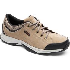 Beige - Men Walking Shoes Rockport men's chranson taupe suede