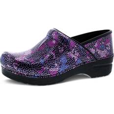 Shoes Dansko Women's Professional Patent Clogs Dotty Abstract