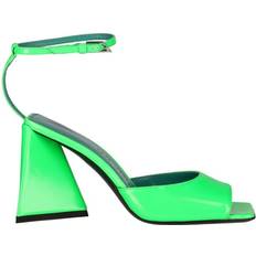 Groen - Vrouw Hakken & Pumps The Attico Piper Leather Sandal