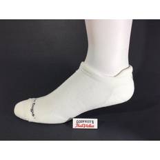 Hiking - White Socks Darn Tough Run Coolmax No Show Tab Ultra-Lightweight with Cushion Men's Gray