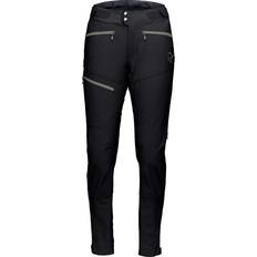 Nylon Bukser Norrøna Women's Fjørå Flex1 Pants - Caviar/Castor Grey