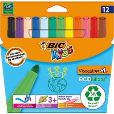 Bic Visacolor XL Ecolutions Color Marker 12-pack