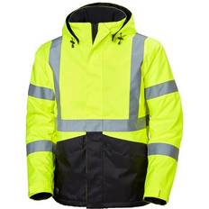 Lined Work Jackets Helly Hansen Alta Hi Vis Waterproof Shell Jacket