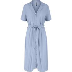 Pieces Olivia SS Dress - Kentucky Blue