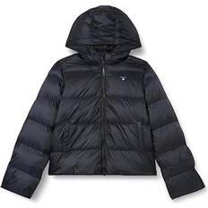 Gant Ytterkläder Barnkläder Gant Kids' Shiny Puffer Coat - Black