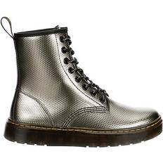 Silver Lace Boots Dr. Martens Zavala - Silver