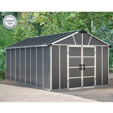 Outbuildings B&Q Palram - Canopia Yukon 11X17.2 Apex (Building Area )