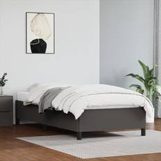 vidaXL 100x200 kunstlæder Sengeramme