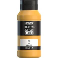 Liquitex Guld Akrylmaling Liquitex Basics Fluid akrylmaling 051 Gold 118 ml