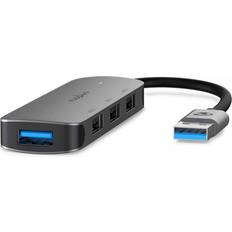 Hub USB Nedis Hub USB USB-A 4 Porte USB 2.0 USB 3.2 Gen 1