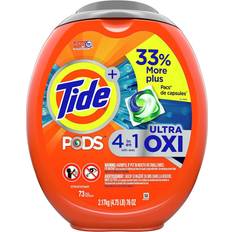 Tide 4 in 1 Tide 4 in 1 Ultra Oxi Laundry Detergent 73 Pods