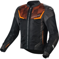 Macna Orcano, Textiljacke Schwarz/Orange