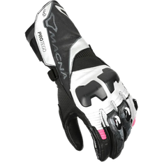 Macna MC-Handsker Protego Dame, Sort/Hvid/Pink Dame