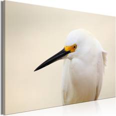 Artgeist Snowy Egret Wide Billede