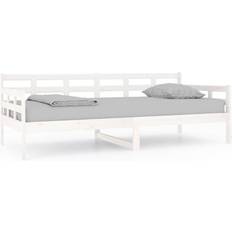 Sofá Cama Sofás vidaXL Cama Maciza De Pino 90x200 cm Sofá