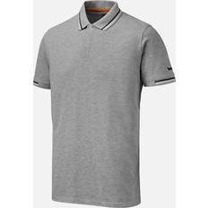 Timberland Men Polo Shirts Timberland Pro Base Plate Polo Heather Grey