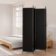 VidaXL Rumdelere vidaXL 4-panels stof Rumdeler