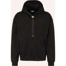 Versace Tops Versace Medusa Cotton Hoodie - Black