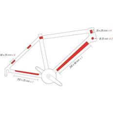 Zefal Accesorios de Bicicleta Zefal framework protection Skin Armor