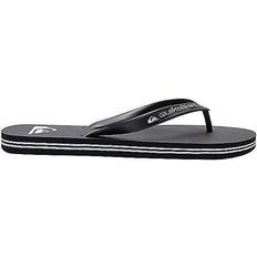 Negro Chanclas Quiksilver Molokai Core - Black/White