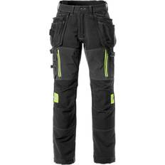 Fristads 129736 Håndværker stretch bukser dame 2569 Arbejdsbukser Sort