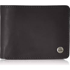 Quiksilver Trifold Leather Wallet ~ Mack 2 black