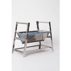 Takibi Solo Fireplace Silver
