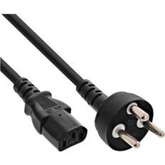 Smart 2m danish mains cable danish plug to c13 iec socket