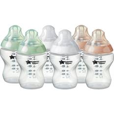 Multicolore Biberons Tommee Tippee Closer To Nature 260ML Bottle-Pack of 6