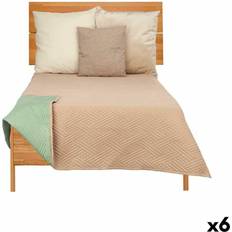 Gift Decor to sider Sengetæppe Beige (260x)