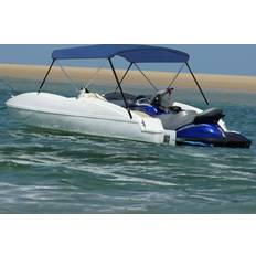 Boating vidaXL 2 Bow Bimini Top Navy Blue 180x130x110 cm