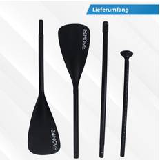 24Move 24MOVE SUP Doppelpaddel für Paddleboards und Kajaks, Stechpaddel für Stand-Up Board schwarz