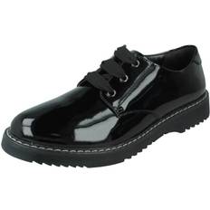 Start-rite Impact Leather School Shoes - Black