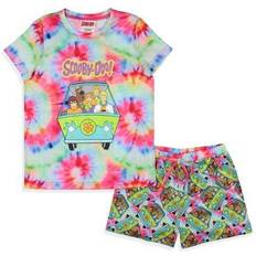 Girls Pajamases Scooby-doo girls' characters the gang mystery machine pajama set shorts