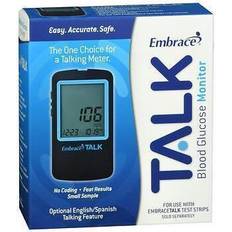 Health Care Meters EmbraceÂ TALK Blood Glucose Monitor Meter ONLY