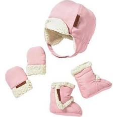 S Bucket Hats JJ Cole Bomber Hat Set Blush Toys for Babies Fat Brain Toys